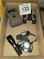 Binoculars, trail cam, head lamp, etc.