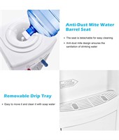 Water Cooler Dispenser for 3-5 Gallon Bottle