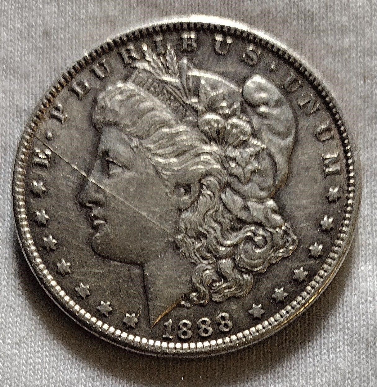 1888 Morgan Silver Dollar NO Mint - NICE!!