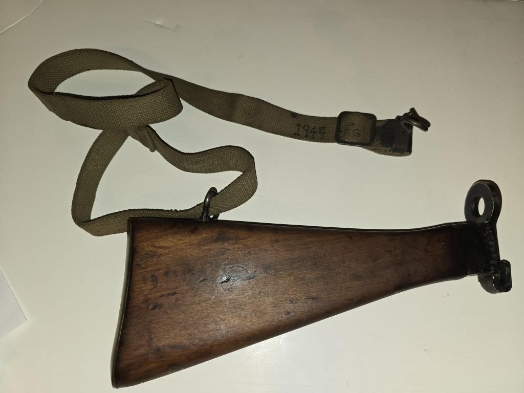 Vintage military stock dated 1944 SN: 163374