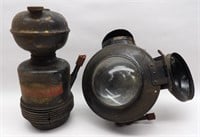 Brilliant Search Light 1914 Miner's Lantern