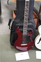 PRS electric guitar Model: Santana w/soft  case
