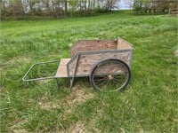 Homemade garden cart Needs tires