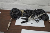 2-guitar/amp cords & splitter