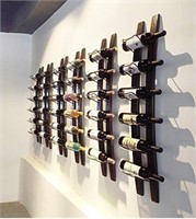 Wall Mounted Wine Rack | Rustic Barrel Rack 1pk
