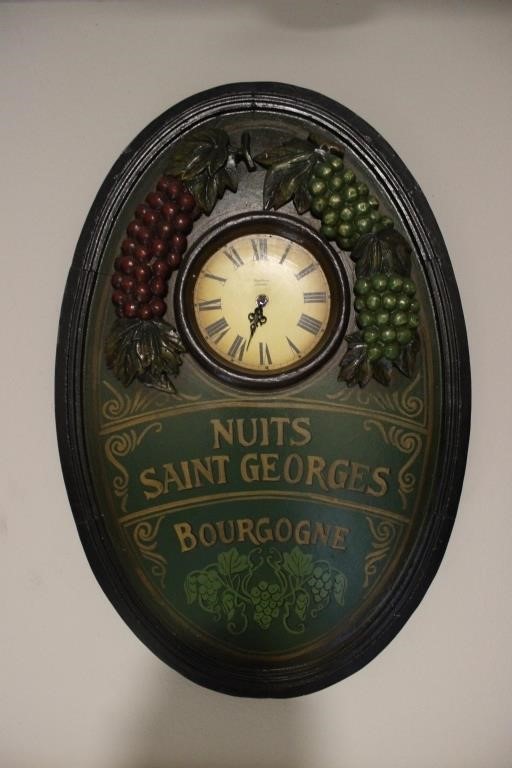 Vintage decorator clock