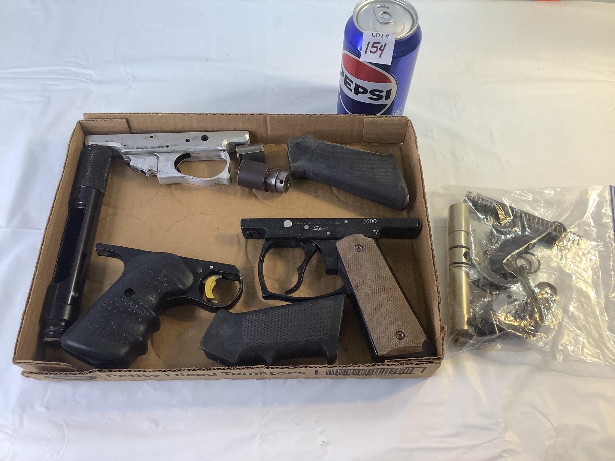 Assorted Air Pistol Parts