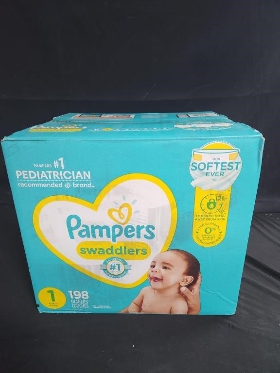 Pampers swaddlers size 1 (198)