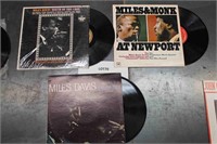 2-Miles Davis LP's-Kind of Blue, nice condition,
