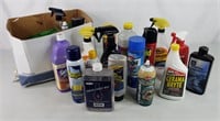 Assorted Cleaners and Chemicals