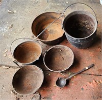 Cast Iron Pots and Cauldrons