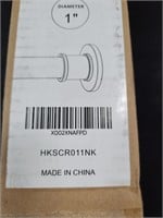 BRIOFOX Industrial Shower Curtain Rod - Never