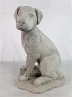 Concrete Puppy Dog Statue