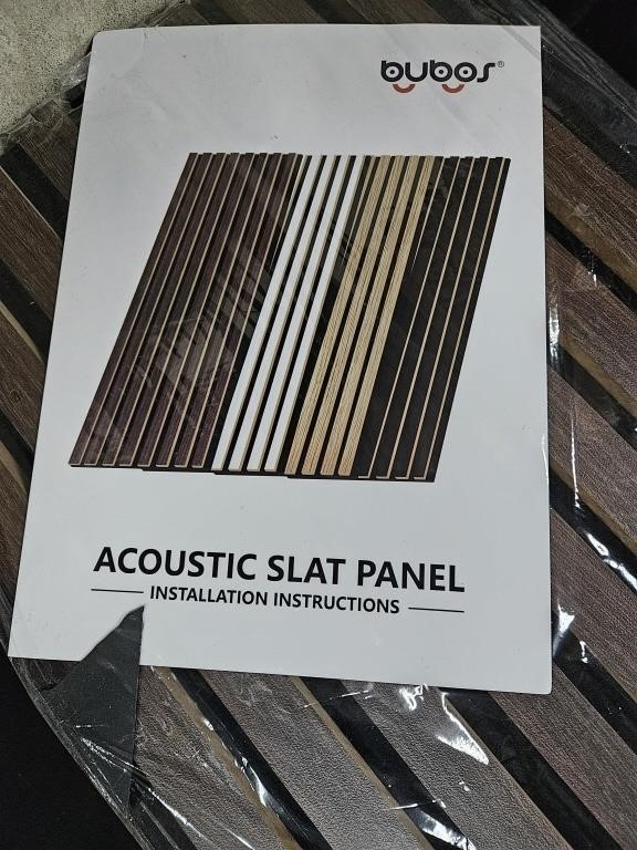Acoustic Slat Panels