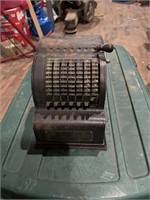 Antique adding machine