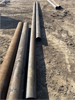 (2) STEEL PIPES 6.5"X25'