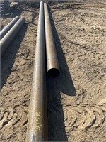 (2) STEEL PIPES 8.5"X25' 8.5"X30