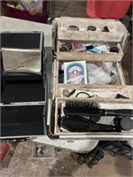 Vintage cosmetic case
