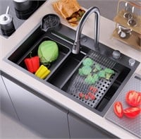 Kitchen sink, Waterfall Kitchen Sinks, Nano 304