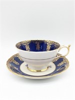 Dark Blue Paragon Fine Bone China Tea Cup