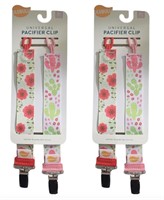 2 Pack - Pacifier Clips