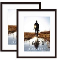 16x20inch Picture Frame Solid Wood (2 Pack)