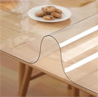 $68 Clear Table Cover Protector 42 X 78 inch