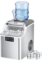 Kndko Ice Makers Countertop, 45Lbs/Day, 2 Ways to