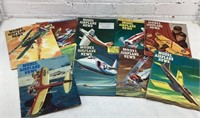 (10) 1950’s Model, airplane news magazines