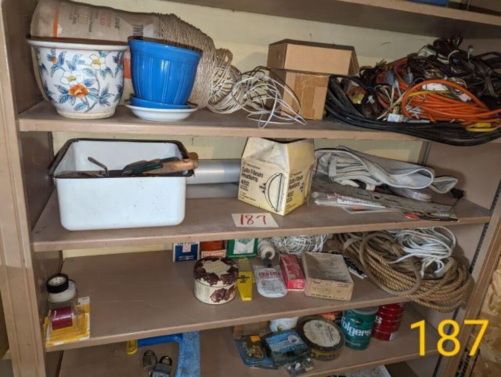 ROPE, DROP CORDS, GARAGE MISCELLANEOUS,