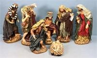 7pc. Nativity Figures