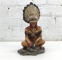 10" old West visions limited edition Indian Chief