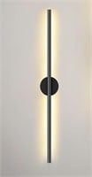 Modern Wall Sconce Simple Linear Led Black Wall