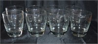 Set of 7 Heavy Scotch/Whiskey Glasses
