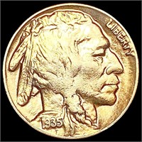 1935-D Buffalo Nickel CLOSELY UNCIRCULATED