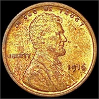 1916 Wheat Cent CHOICE BU