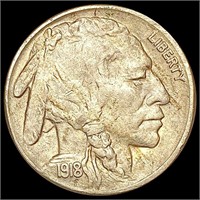 1918-S Buffalo Nickel CLOSELY UNCIRCULATED