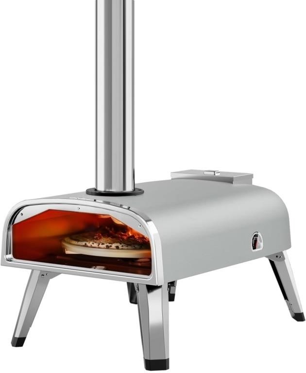 Used- Outdoor Pizza Oven 12" Wood Pellet Pizza