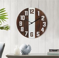 RiteSune 24 Inch Modern Numerals Wall Clock,