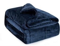 Sivio Weighted Blanket for Adult 15 lbs, Sherpa