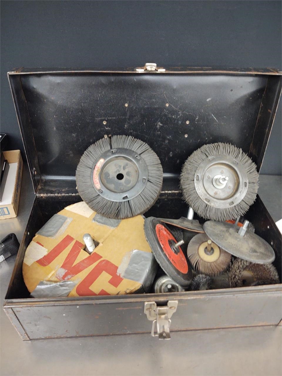 Tool Box of Wire Wheels