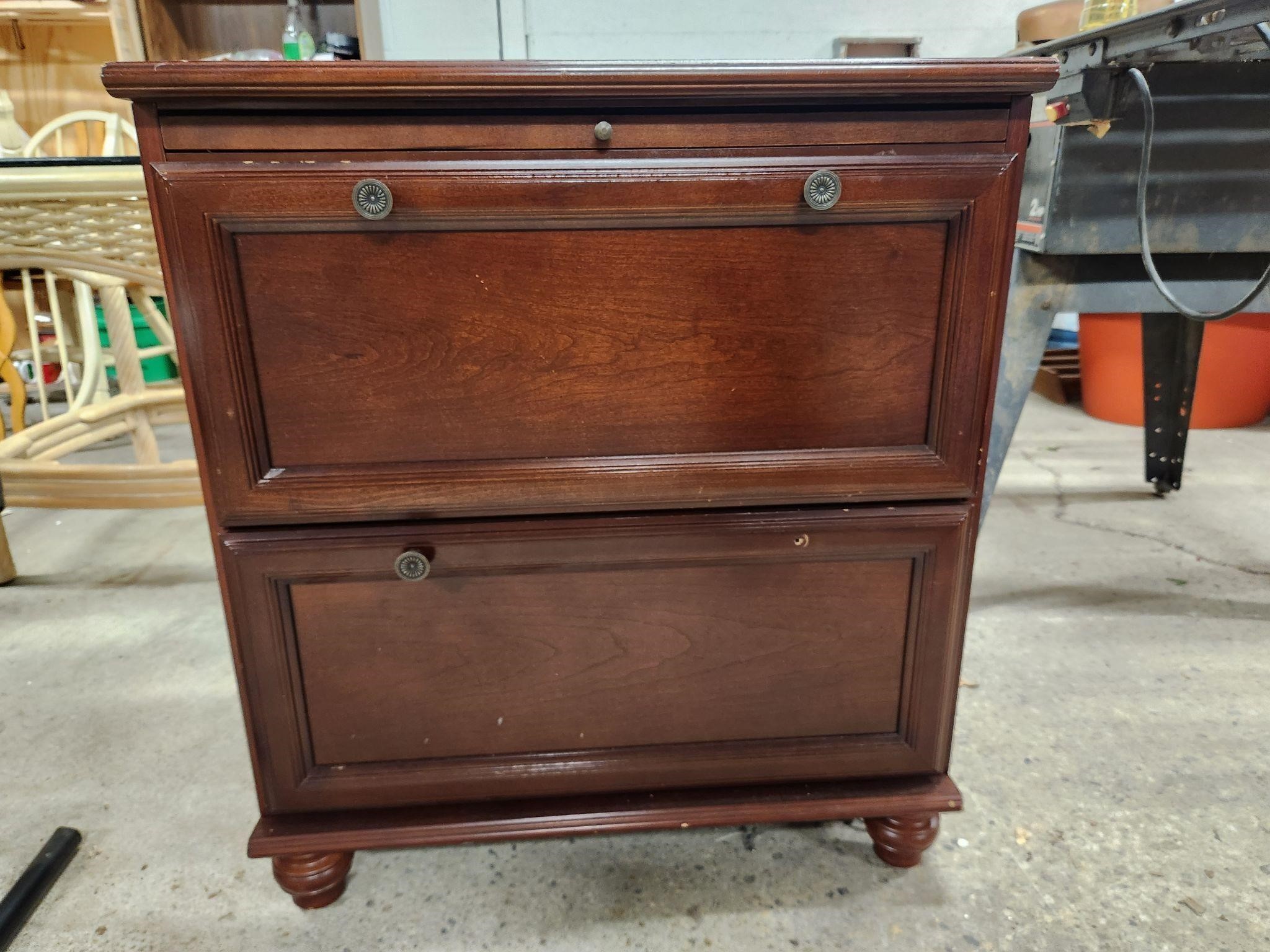 Wood Dresser/File Cabinet