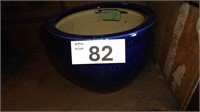 Ceramic Blue Planter Pot