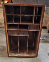 Wooden Cabinet and Crate
