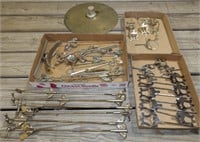 Vintage Zildjian Cymbal, Drum Lugs, Hardware