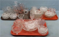 Assorted Pressed Glassware