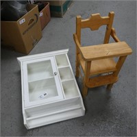 Bathroom Medicine Cabinet - Doll High Chair