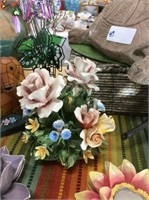 Capodimonte floral display