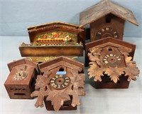 (5) Cuckoo Clock Cases