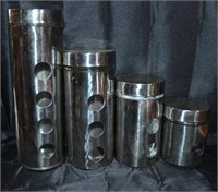 Silver Canister Set